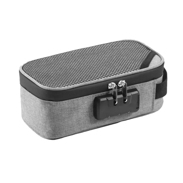 JCVAP Smell Proof tas geurtas met slot carbon