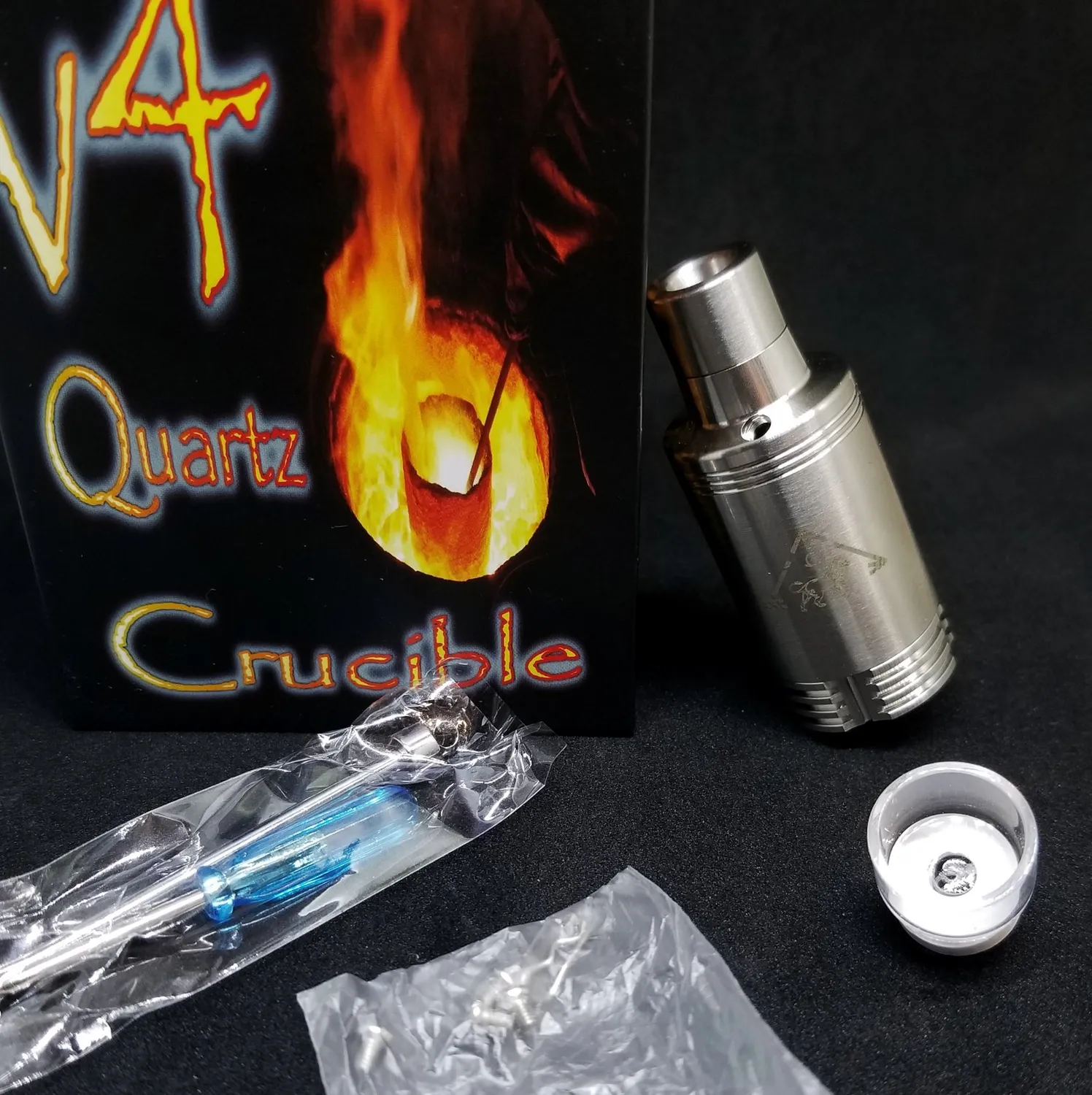 Divine Tribe Divine Crossing V4 concentrate heater quartz rebuildable