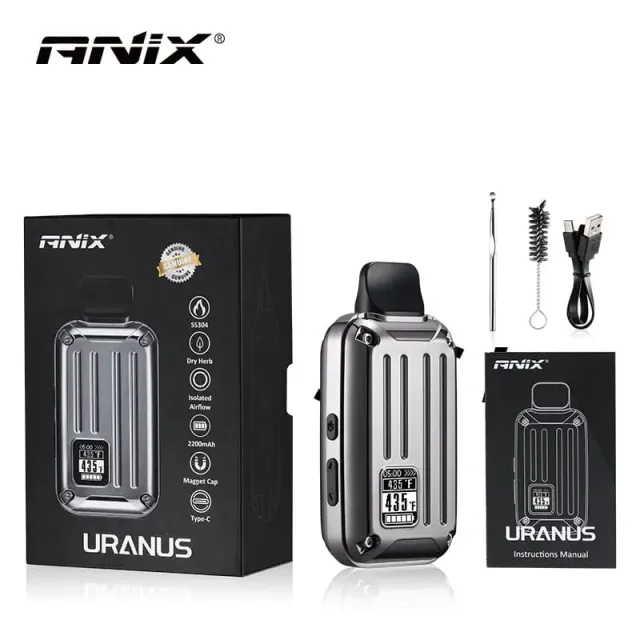 Anix Uranus Steam draagbare vaporizer 2200mAh kruiden