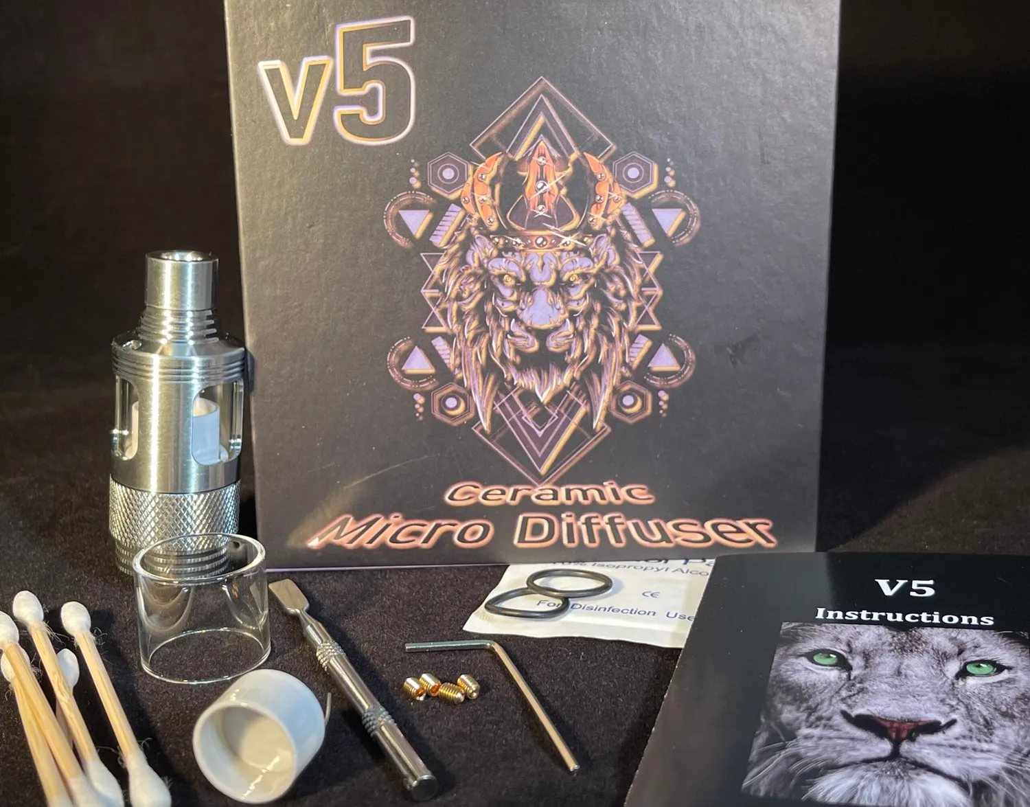 Divine Tribe Divine Crossing V5 heater keramiek rebuildable