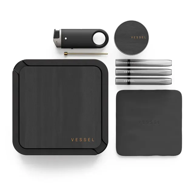 Vessel Ash Origin pijp set ash black hout