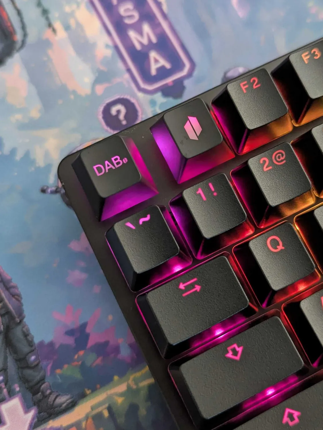 Puffco Keycap Pair keycaps DAB RGB