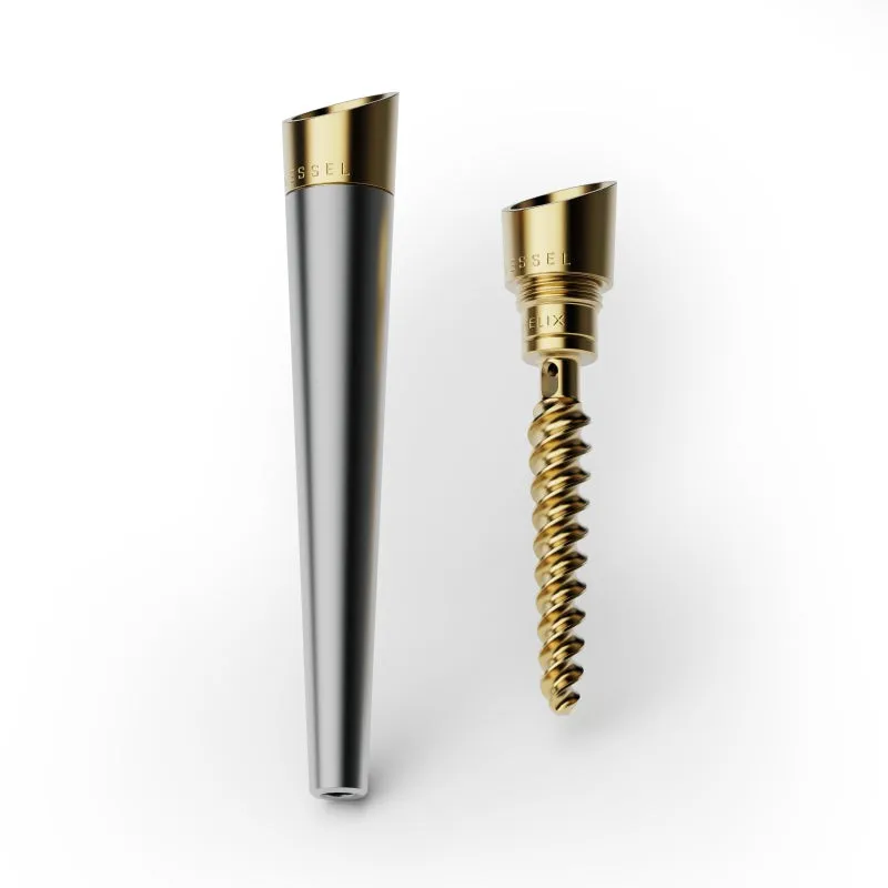 Vessel Cone one-hitter gunmetal – dry herb pijpje 0,4 g