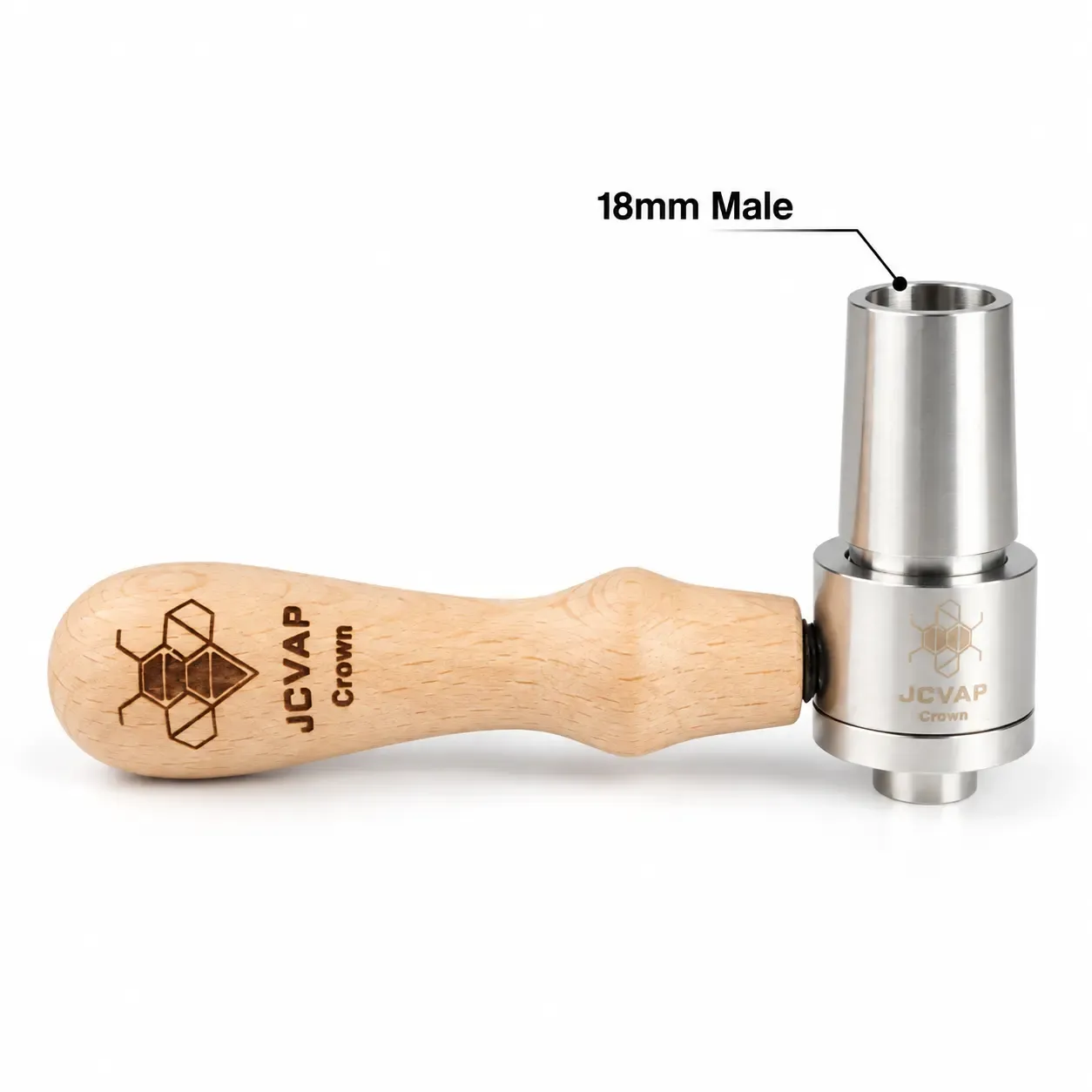 JCVAP Crown Bowl 8mm adapter voor Tempest 2