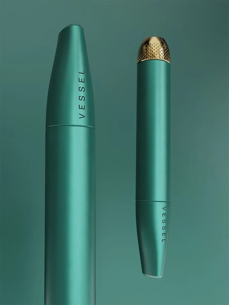 Vessel Axis Emerald one-hitter pijpje dry herb
