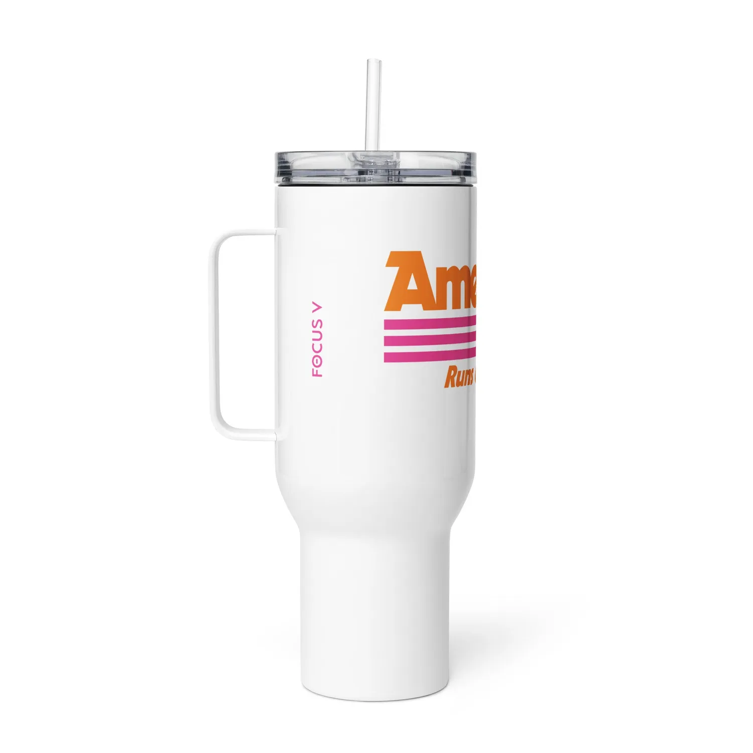 Focus V America Runs on Dabs reismok RVS 739 ml