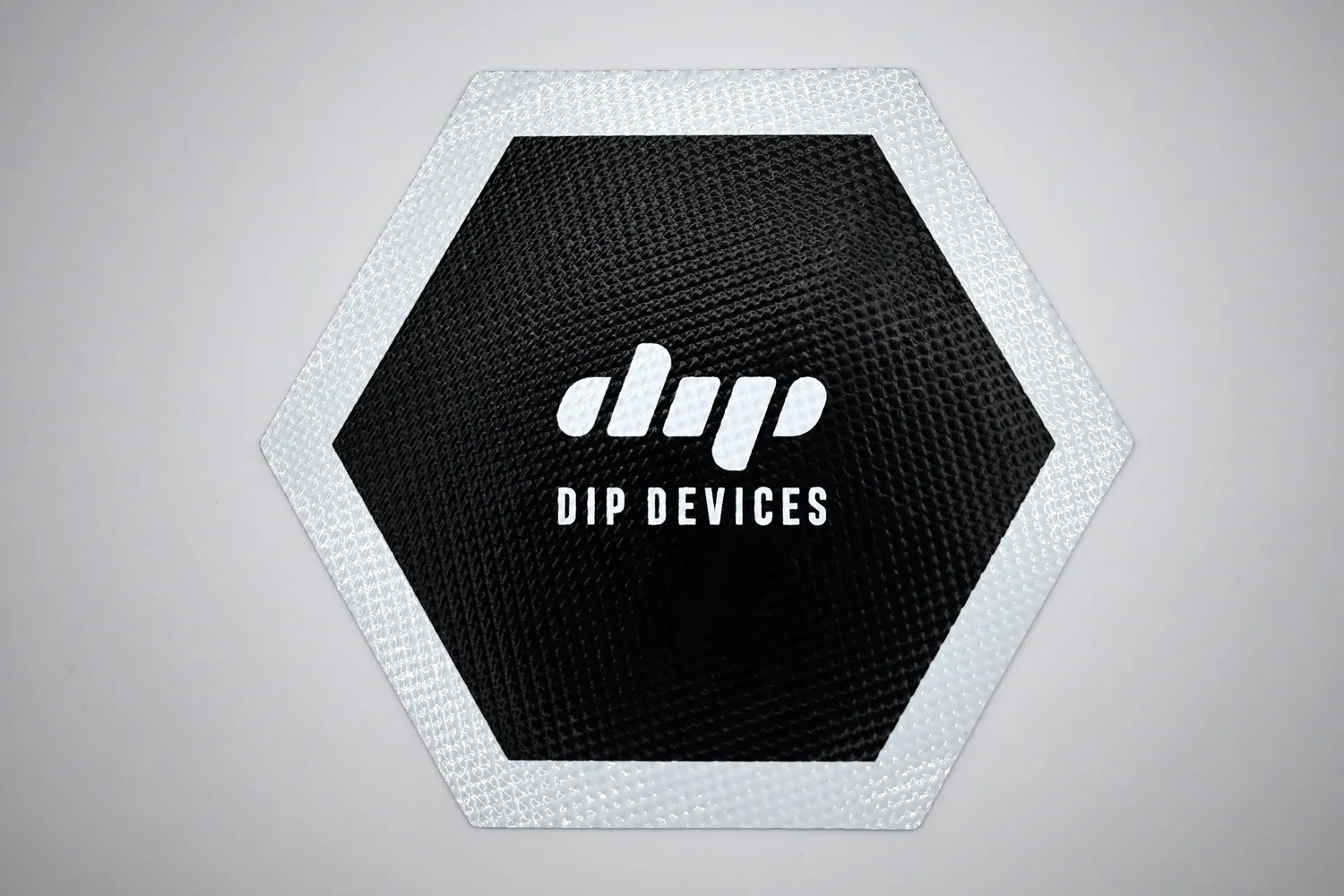 Dip Devices Dip Hexagon Mat siliconen mat zwart goud 80mm