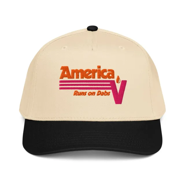 Focus V America Runs on Dabs pet 5-panel snapback