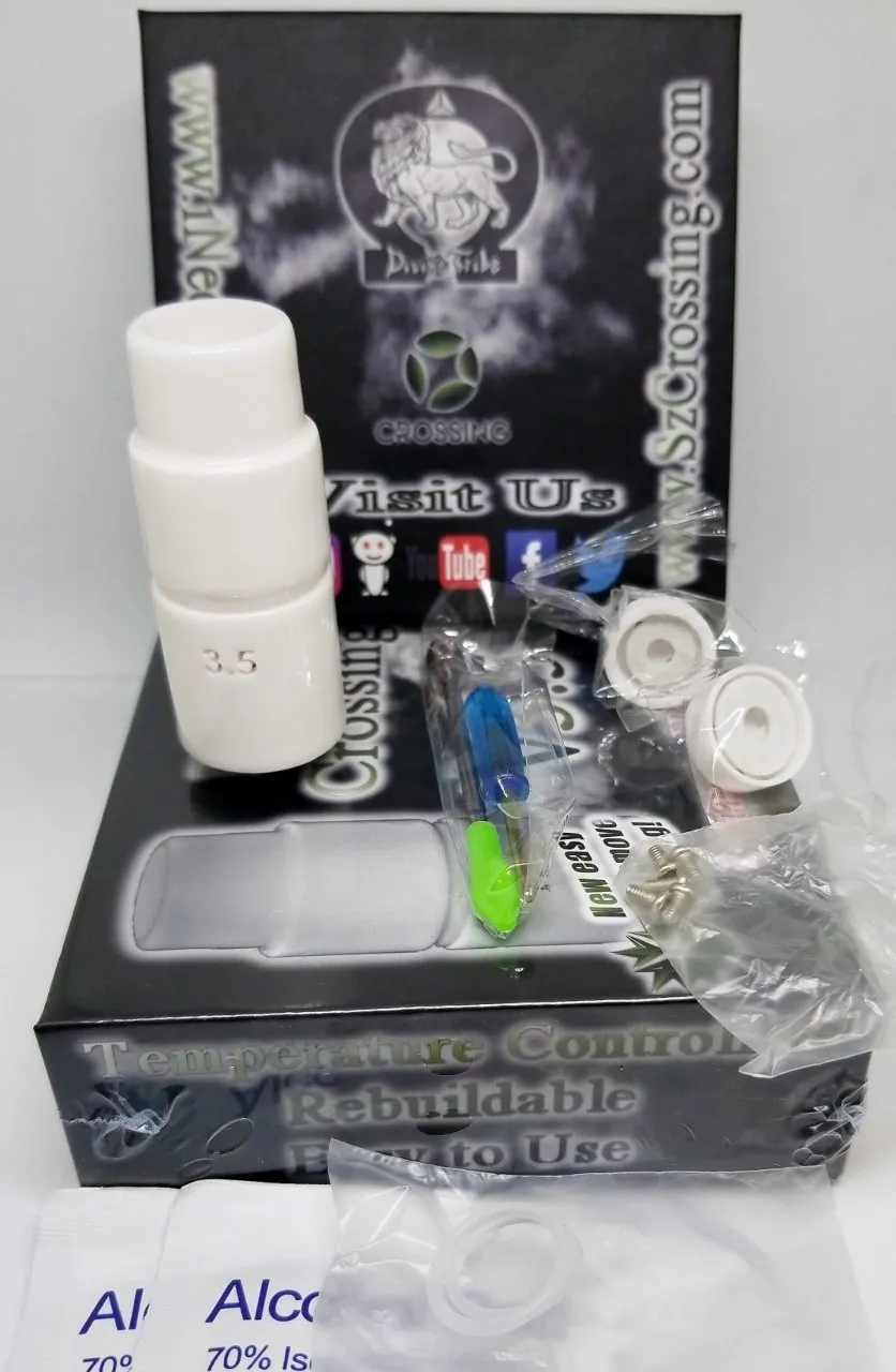 Divine Crossing V3.5 wax atomizer keramiek rebuildable
