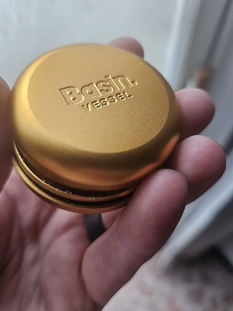 Vessel Basin Gold bewaarpot aluminium waterdicht
