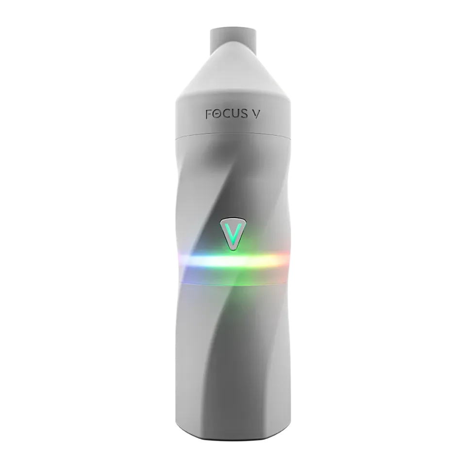 Focus V Aeris Clear draagbare vaporizer palmformaat