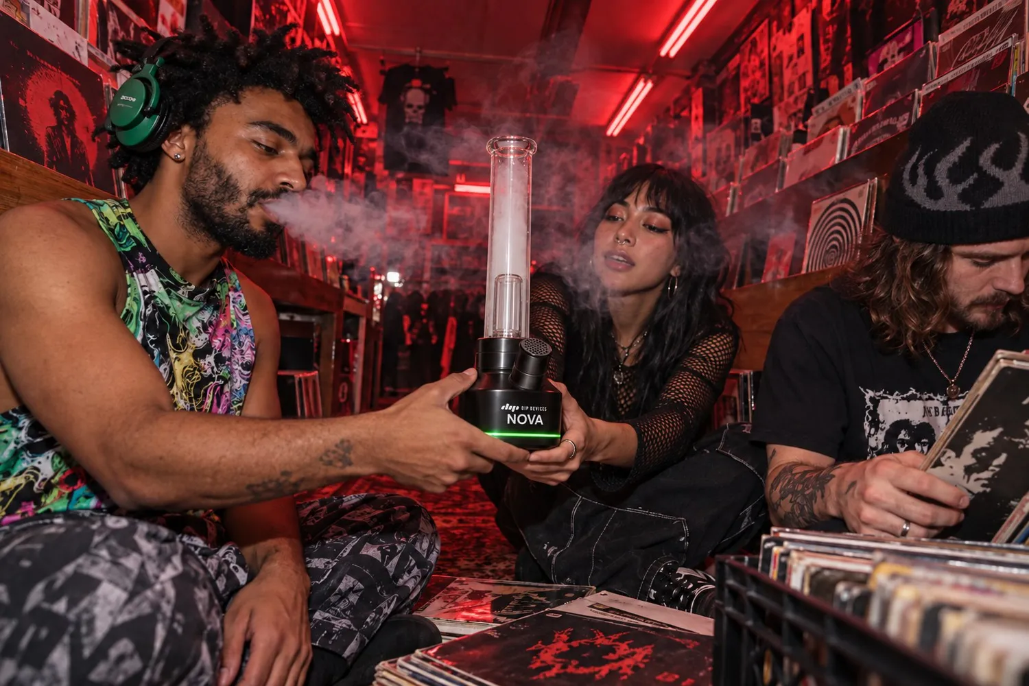 Dip Devices Nova elektrische bong zwart