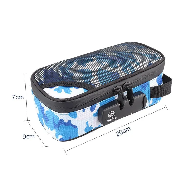 JCVAP Smell Proof Tas met Slot geurdicht zwart