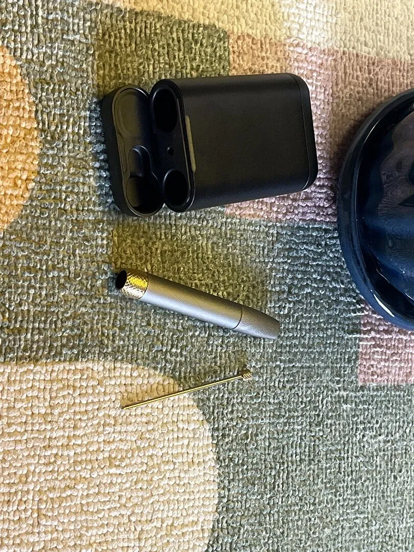 Vessel Dugout opbergcase zwart voor one-hitter