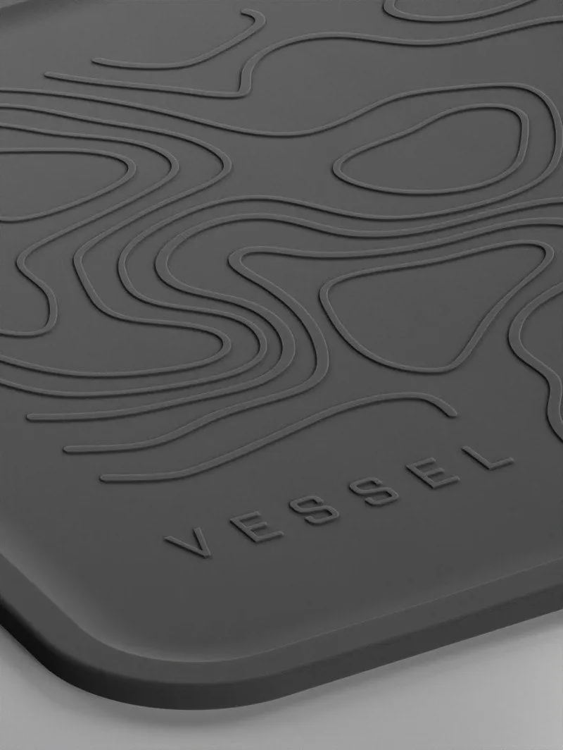 Vessel Mat siliconenmat zwart hittebestendig dab accessoire