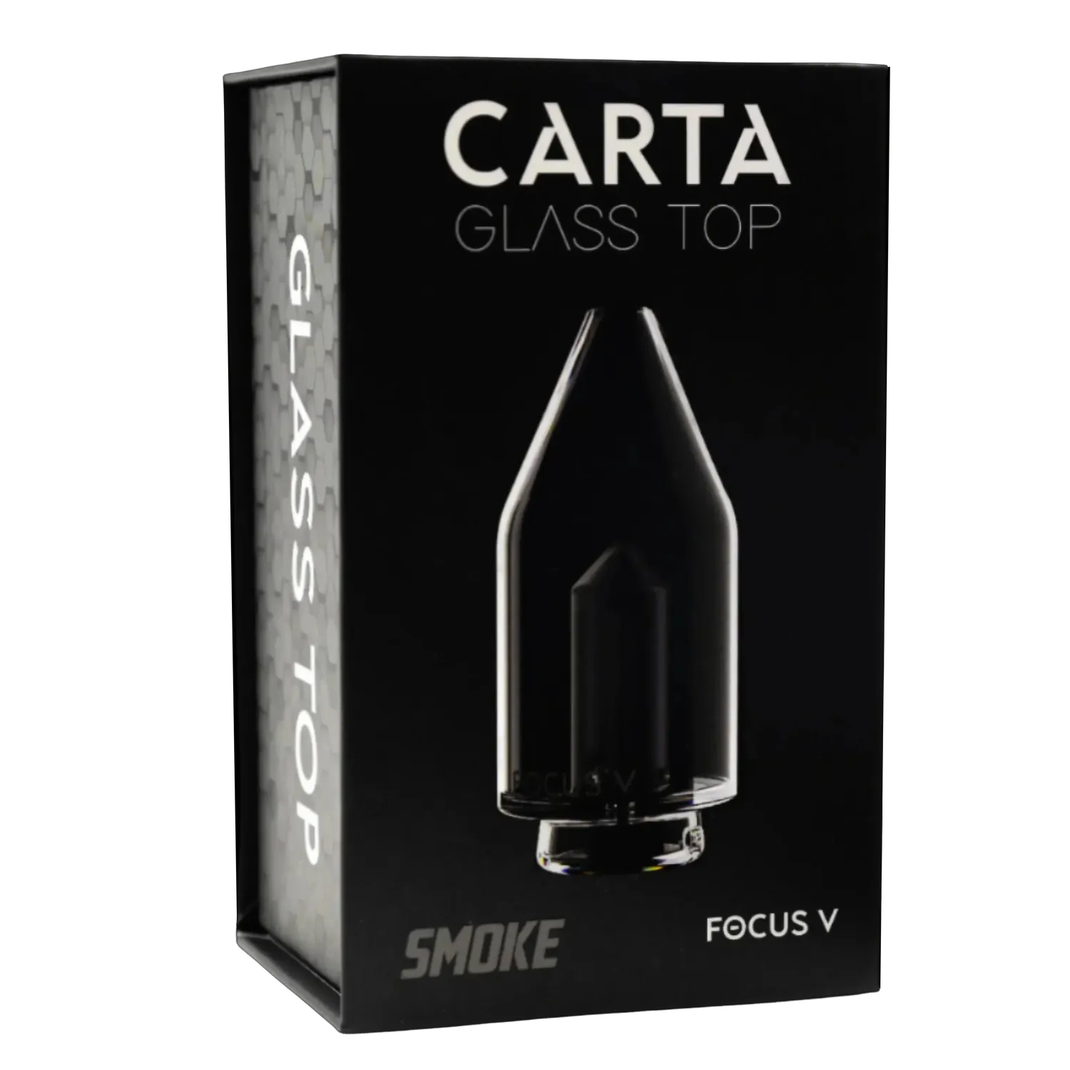 Focus V CARTA Glass Top glazen opzetstuk smoke