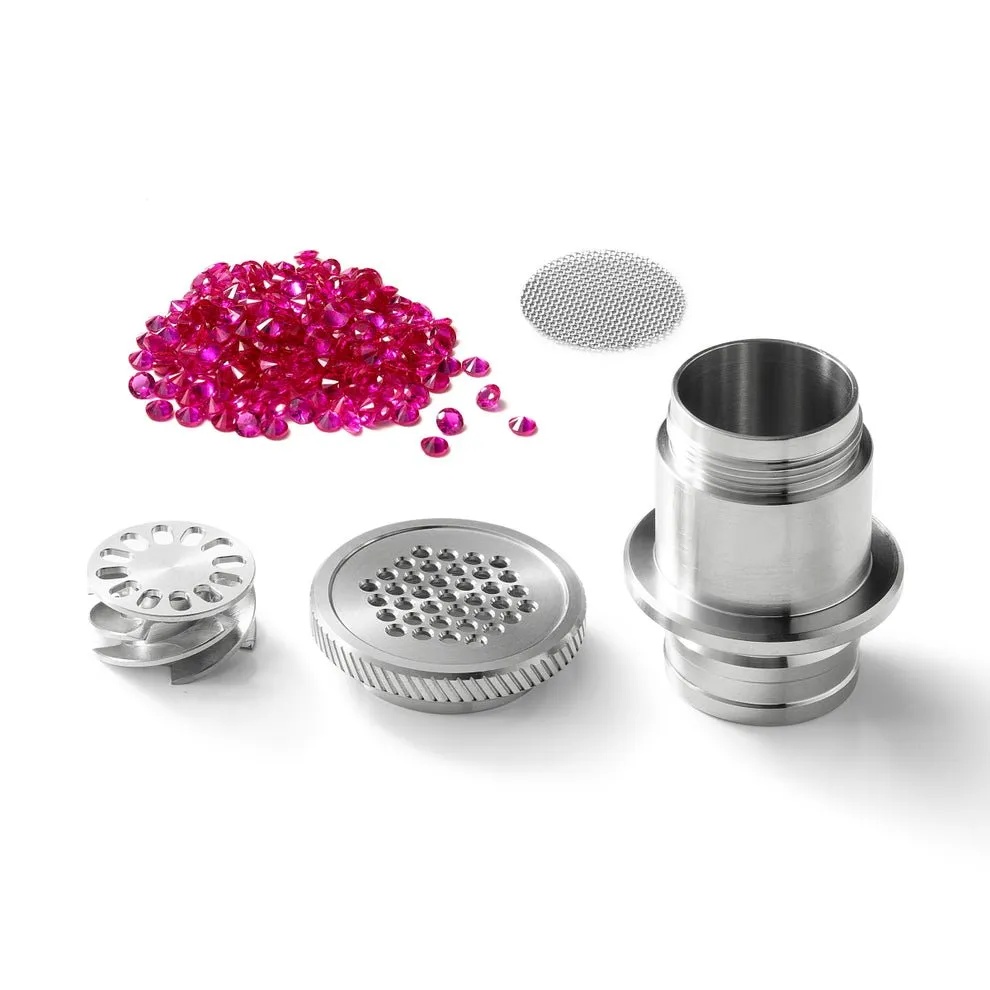 Divine Tribe Ruby Twist Heater Kit verwarmingsset titanium
