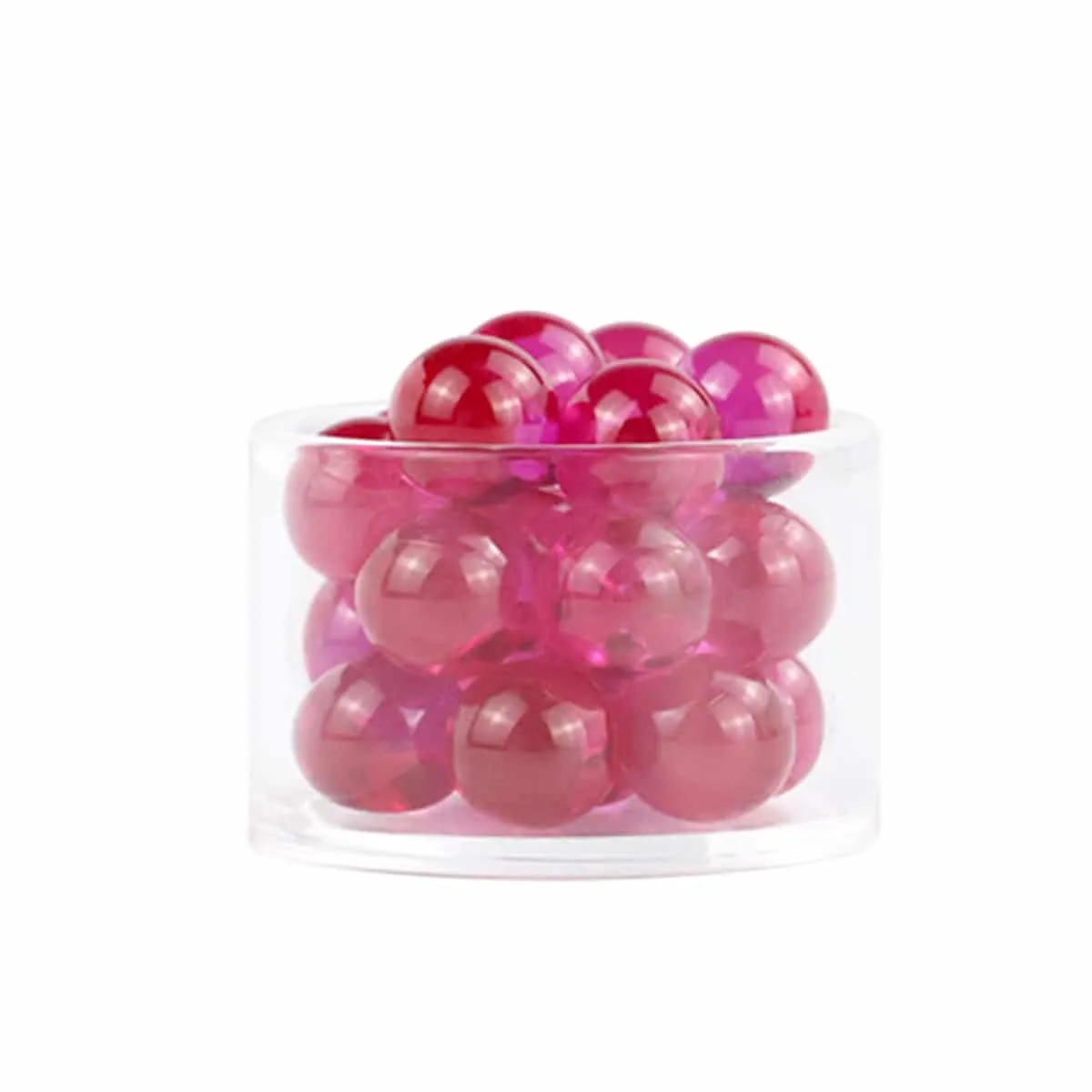 JCVAP Ruby Terp Pearls 4,5mm met Rio Pot