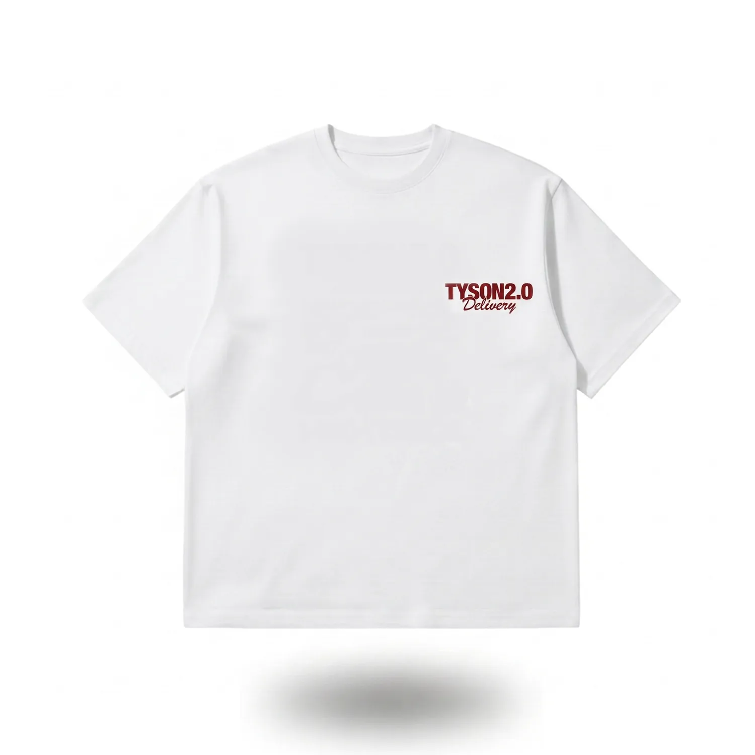 Tyson 2.0 Delivery T-Shirt wit katoen unisex