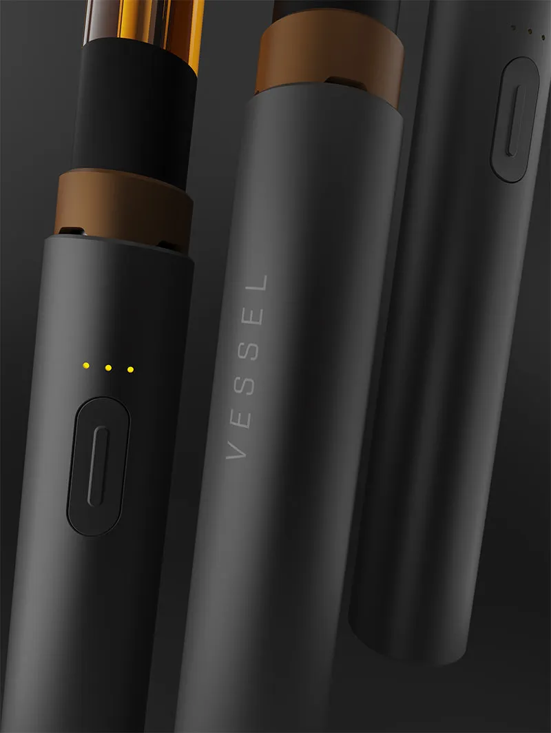 Vessel Core Stone batterij pen variabele spanning