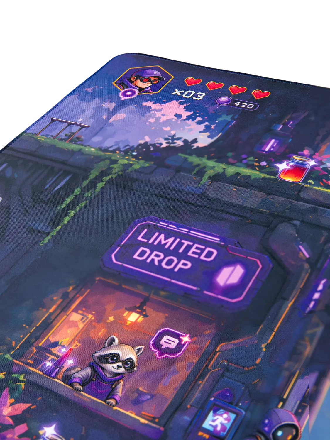Puffco Plasma World Desk Pad bureaumat 80 cm