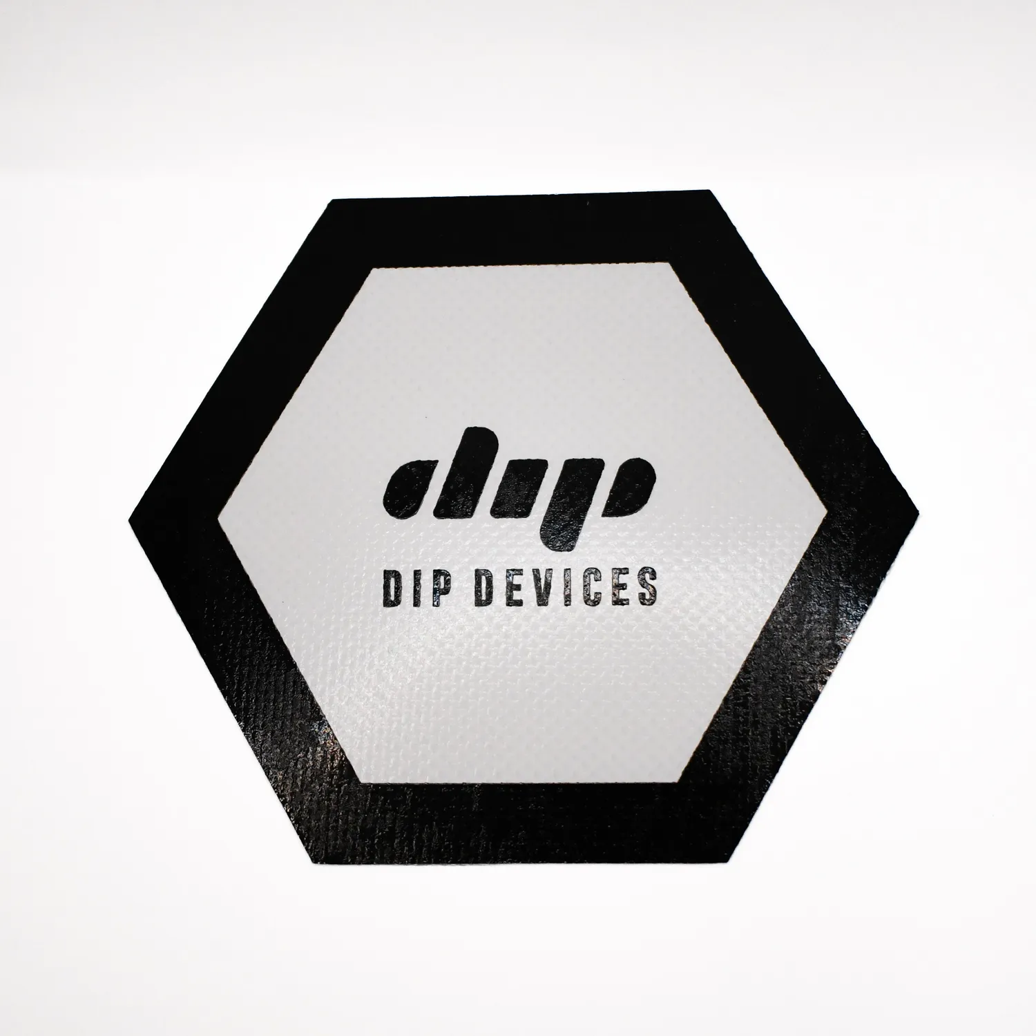 Dip Devices Dip Hexagon Mat siliconen mat zwart goud 80mm