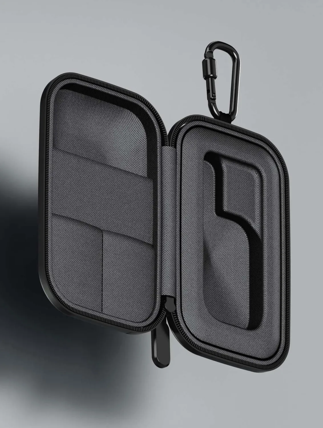 Vessel Hub Case zwart – opbergetui Compass serie