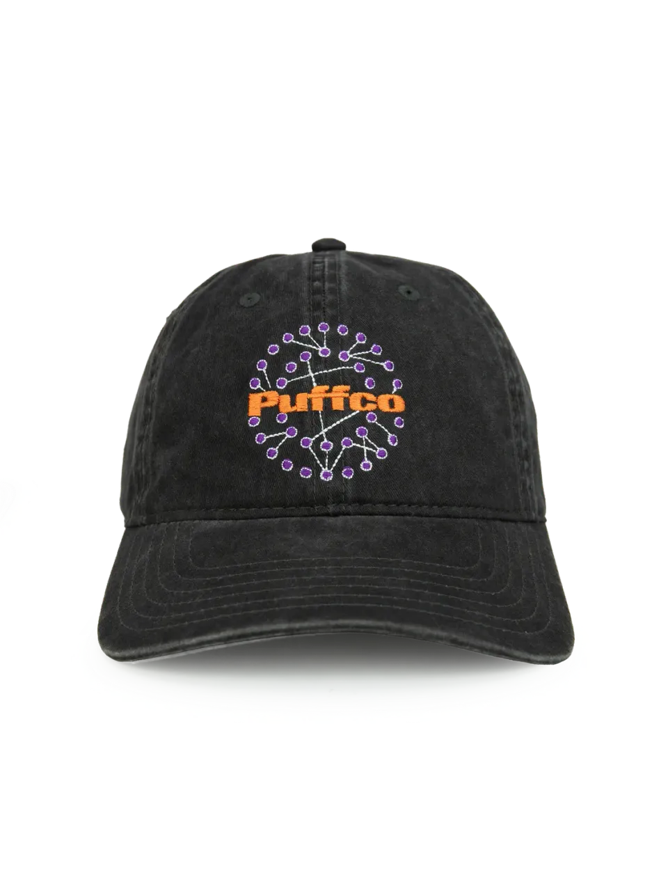 Puffco Plasma Dad Hat pet zwart 100% katoen