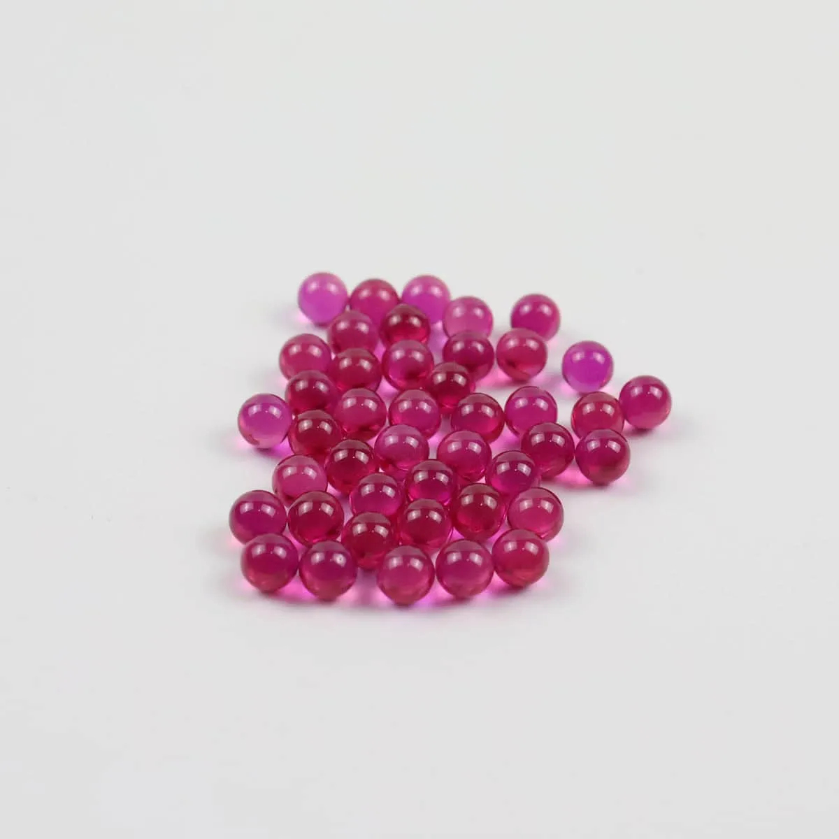 JCVAP ruby terp parels dab beads 3mm hittebestendig