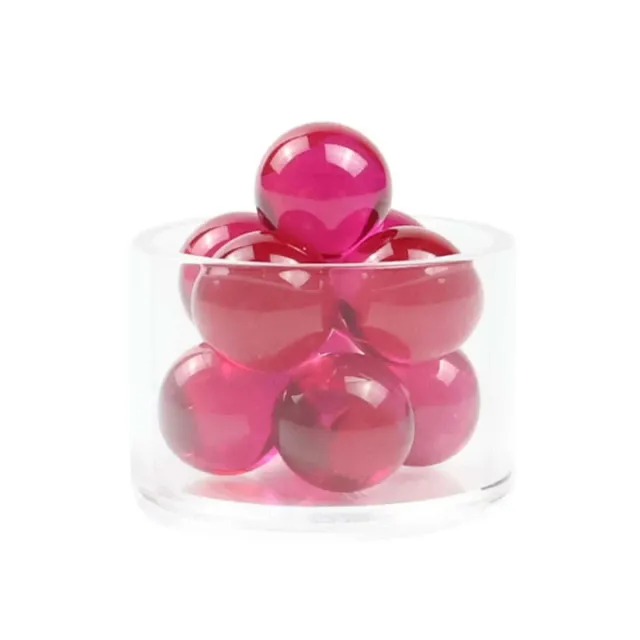 JCVAP Ruby Terp Pearls 6mm robijn dab parels rood