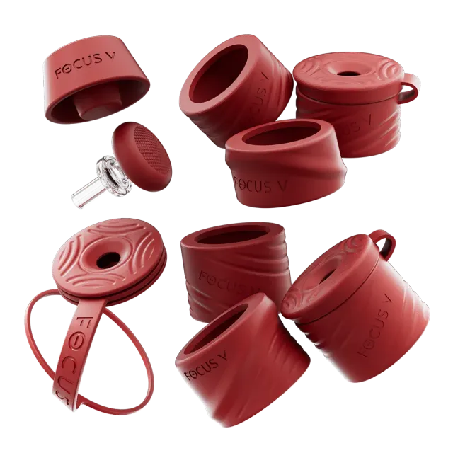 Focus V CARTA Swivel accessoirekit bordeaux siliconen