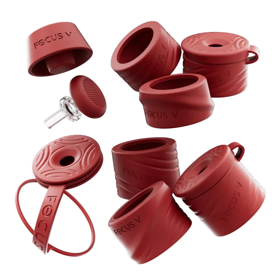 Focus V CARTA Swivel accessoirekit bordeaux siliconen
