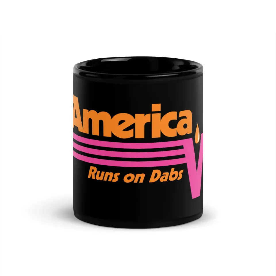 Focus V America Runs on Dabs mok 11 oz keramiek