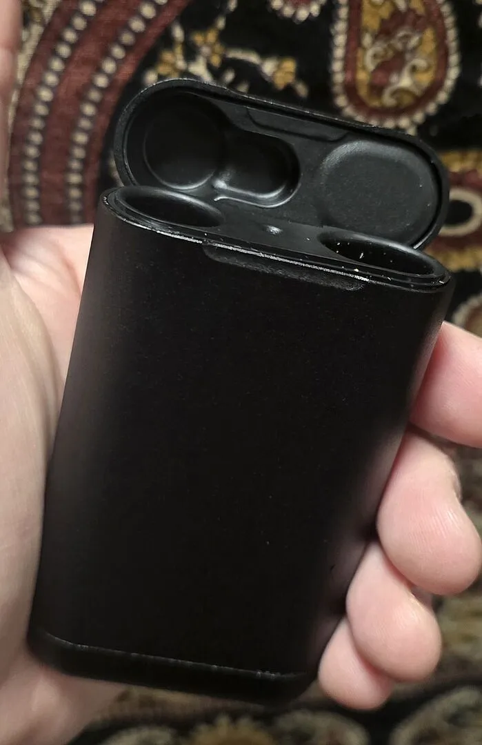Vessel Dugout opbergcase zwart voor one-hitter