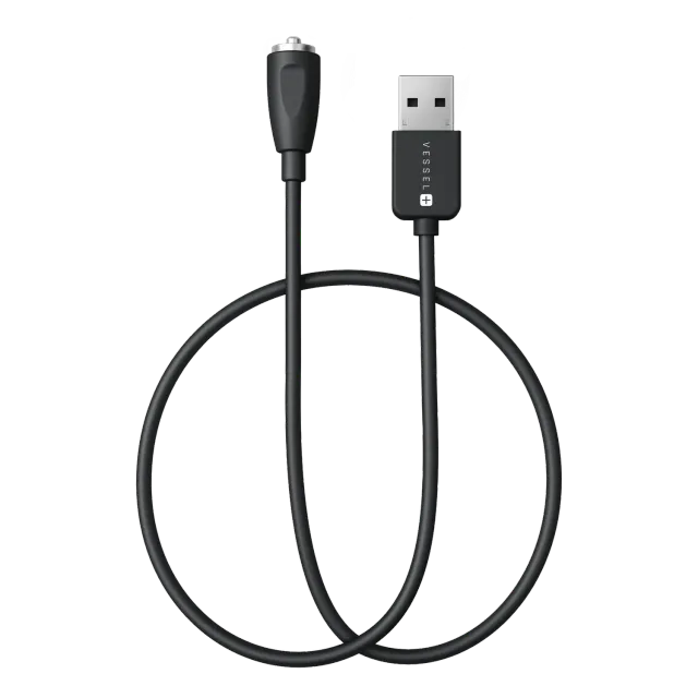 Vessel Magnetic Charging Cable 2.0 oplaadkabel zwart magnetisch