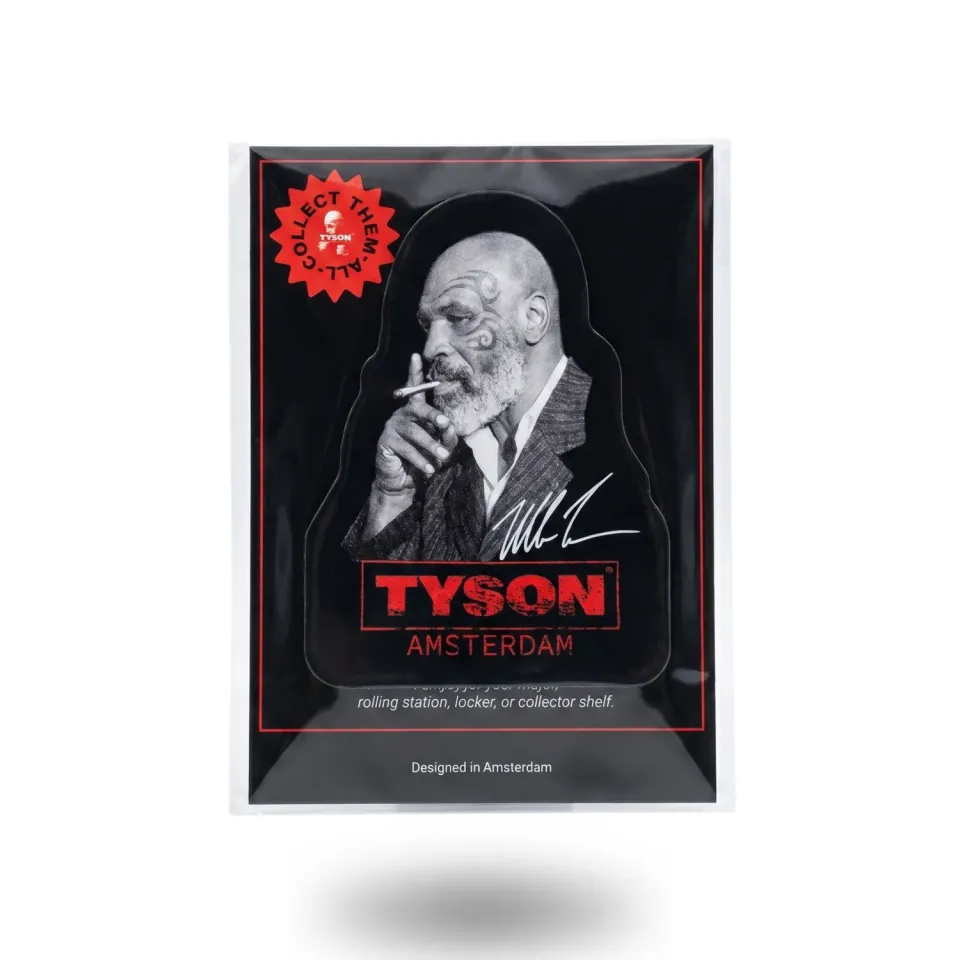 Tyson 2.0 Smoking Mike magneet zwart souvenir