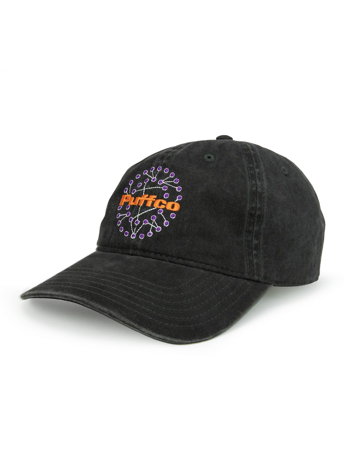 Puffco Plasma Dad Hat pet zwart 100% katoen