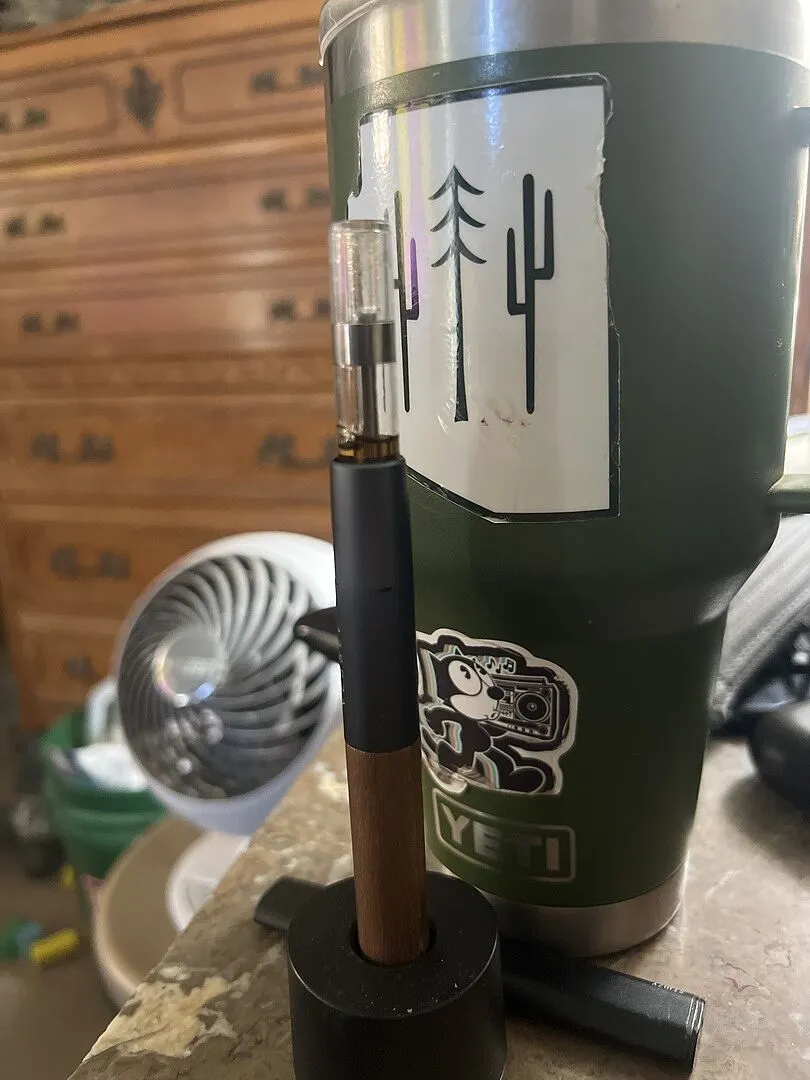 Vessel Craftsman vaporizer slate walnut hout