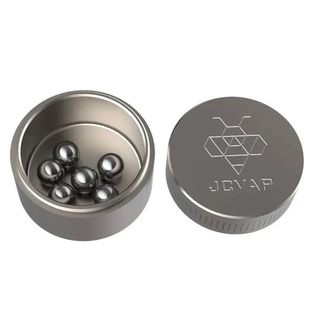 JCVAP SiC terp parels 4mm met titanium potje