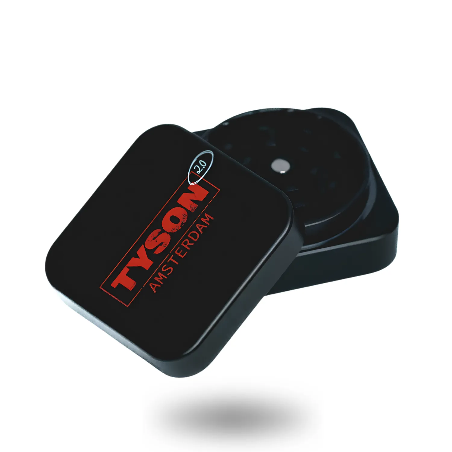 Tyson 2.0 Amsterdam grinder zwart aluminium