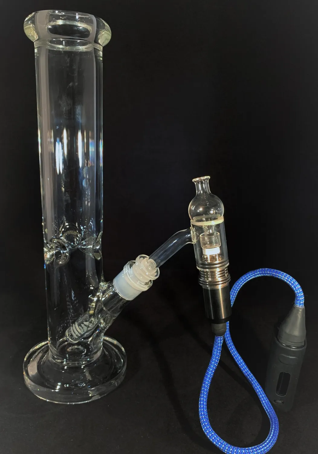 Divine Tribe Thick Glass Straight bong 14mm met bowl dik glas