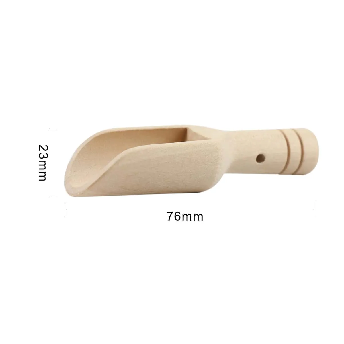JCVAP Herbcloud Wooden Scooper schepje hout 4 stuks