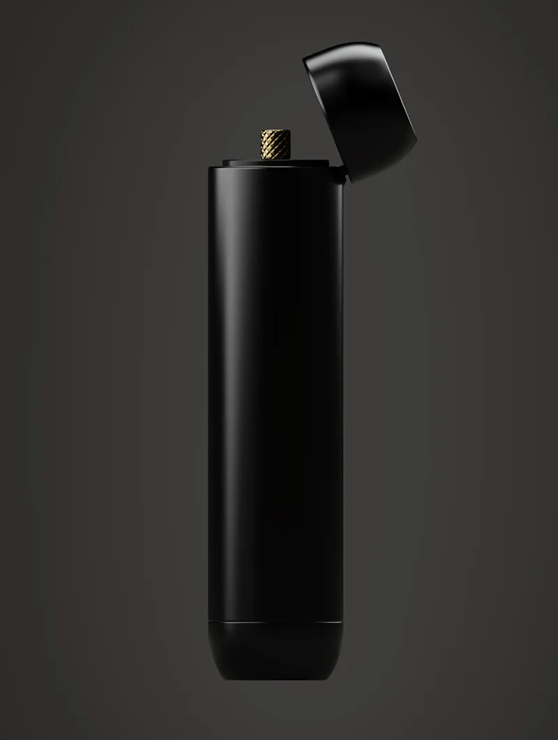 Vessel Dugout opbergcase zwart voor one-hitter
