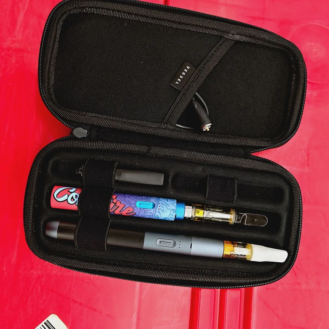 Vessel Rover Case etui zwart voor 2 batterijen