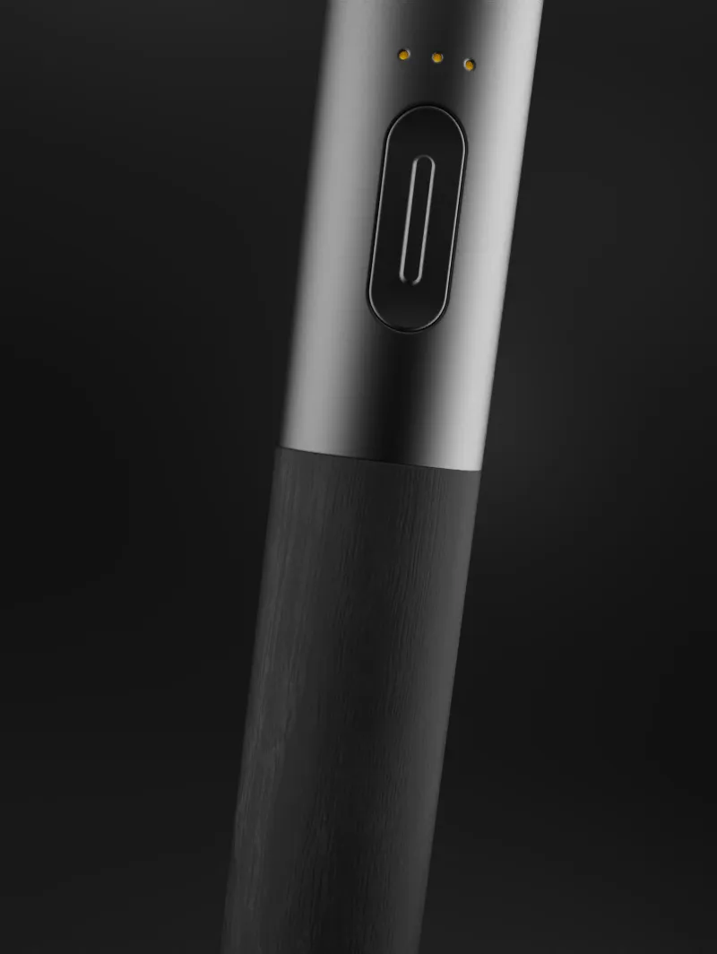 Vessel Craftsman vaporizer Slate Blackwood hout