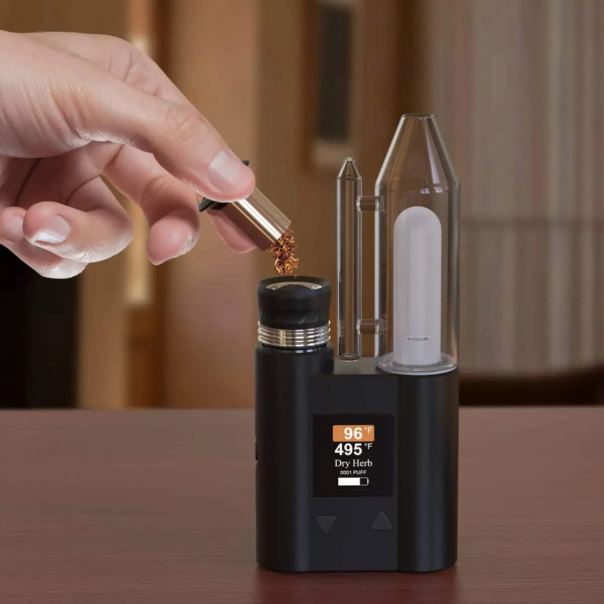 Herbcloud Titan Infusion ball vape desktop vaporizer