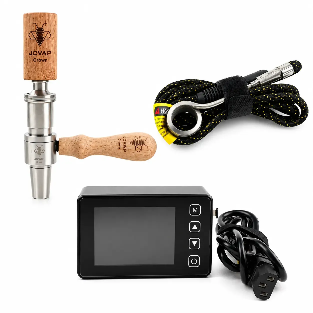 JCVAP Crown Ball Vape temperatuurcontroller kit 110-240V
