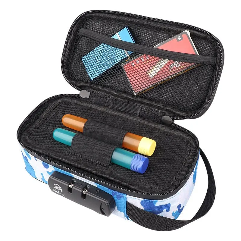 JCVAP Smell Proof Tas met Slot geurdicht zwart