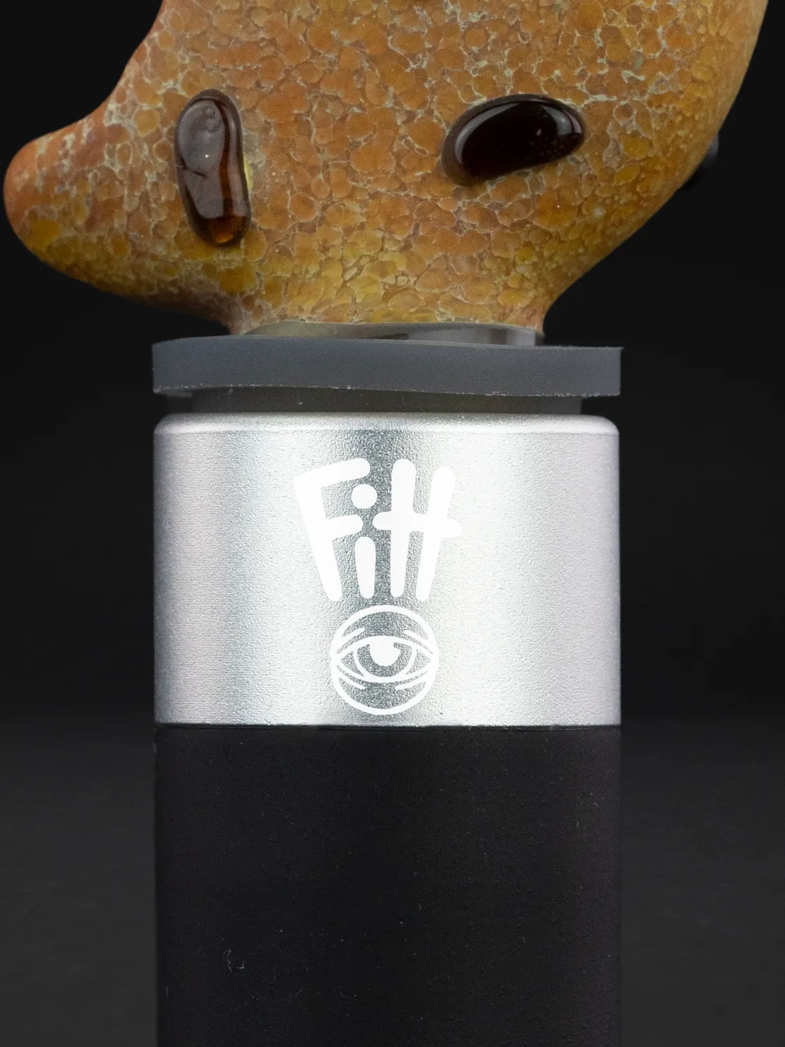 Puffco Cookie Top opzetstuk Pivot zandgestraald