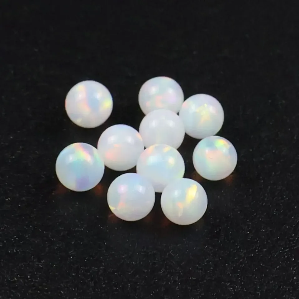 JCVAP opal terp pearl 3mm wit 1 stuk